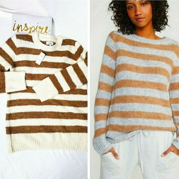 Lou + Grey Stripe Oversized Sweater - Picture 10 of 10